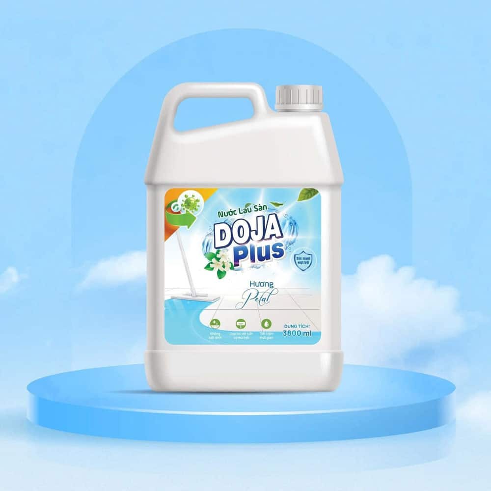 Nước Lau Sàn DOJA Plus 3.8L – Hương Thiên Nhiên, Khử Mùi & Diệt Khuẩn Hiệu Quả