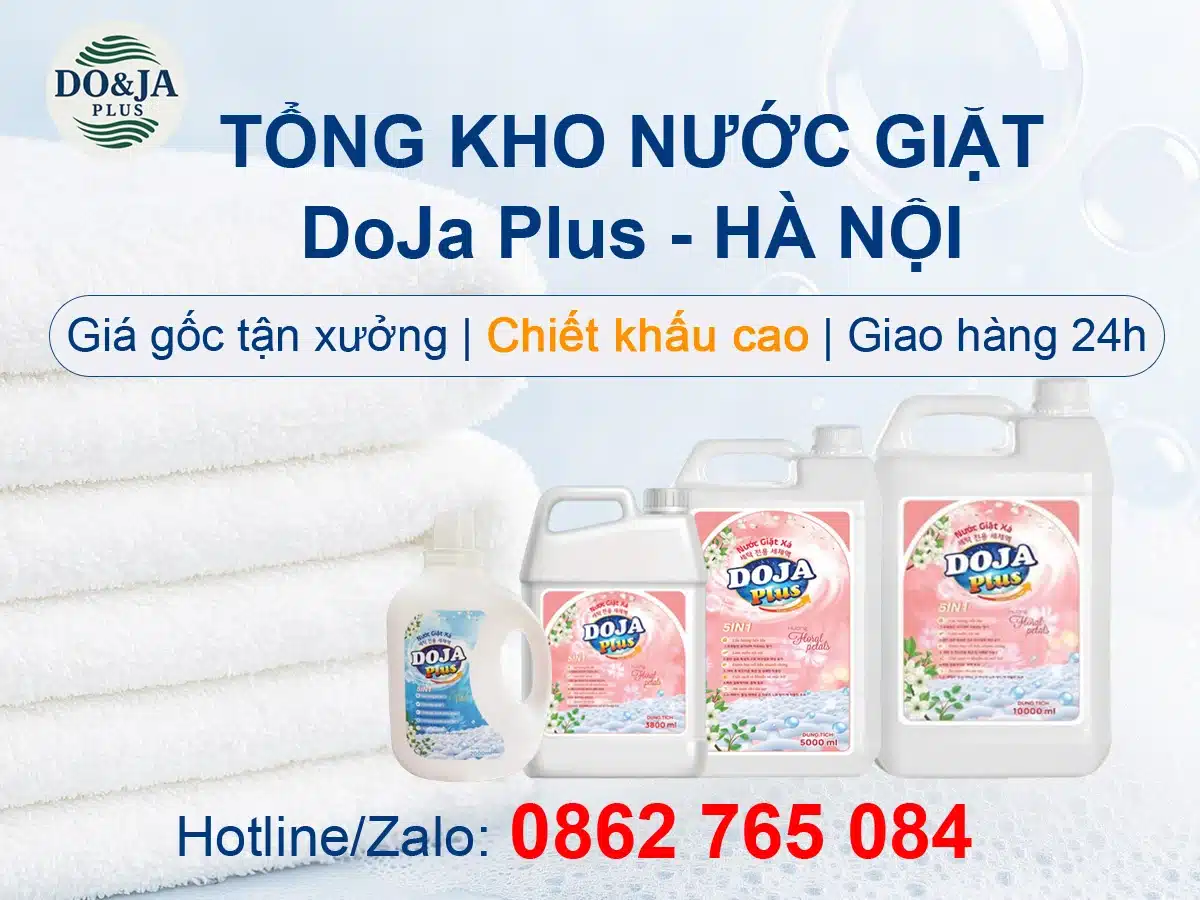 Nguồn sỉ nước giặt giá tốt tại Hà Nội, không qua trung gian